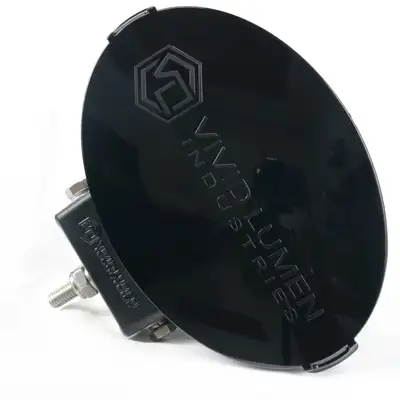 Vivid Lumen Industries Arctic Northern Light 7 Inch x 5 Inch Oval Cover Black Vivid Lumen
