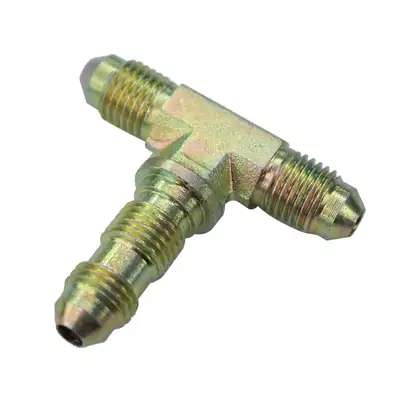 Fragola Performance Systems #4 Bulkhead Tee Steel