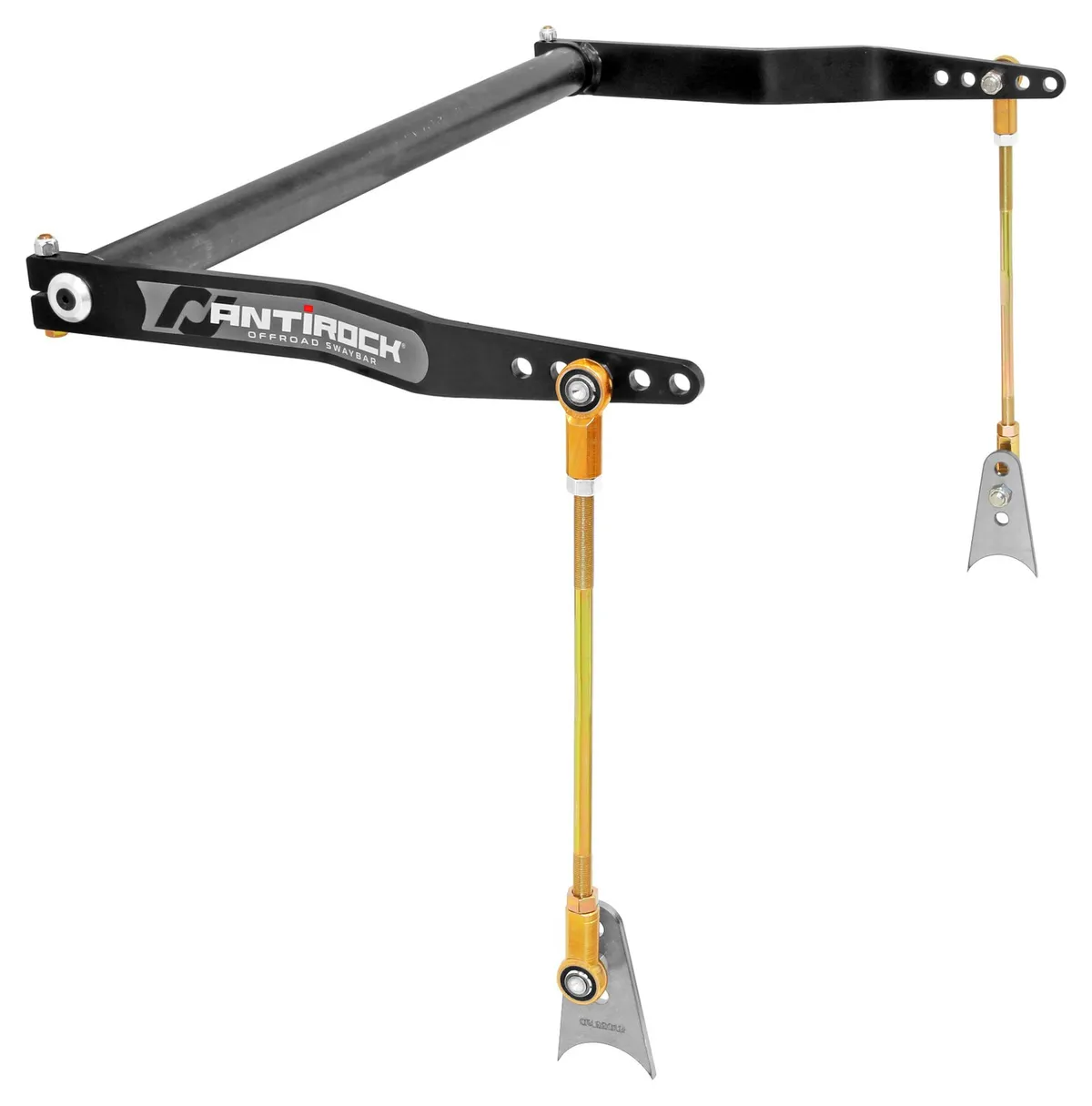 Antirock Sway Bar Kit Universal 32 Inch Bar 20 Inch Bent Steel Arms RockJock 4x4 product image