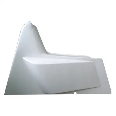 Triple X Race Components Arm Guard Large Kickout White Wedge