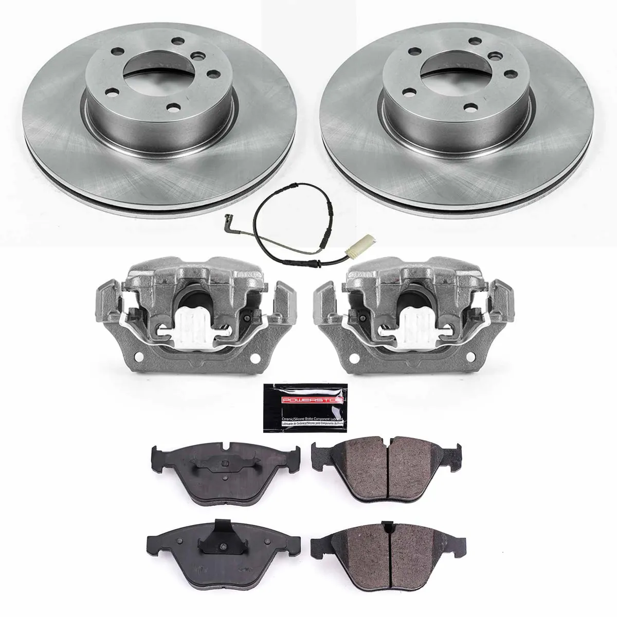 Z17 Direct Replacement Kit: Rotors; Ceramic Pads; Pad Sensors; Calipers product image