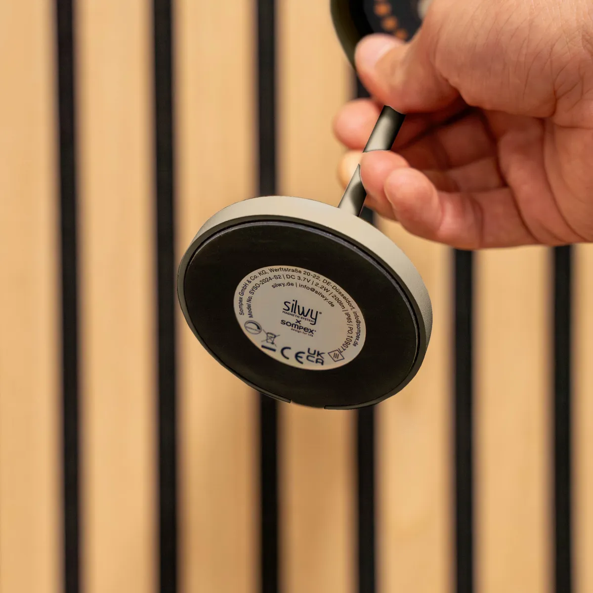 Magnetic lamp PORTOFINO SAND including placemat and pad product image