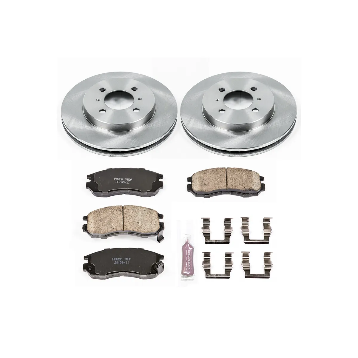 Z17 Direct Replacement Kit: Rotors; Ceramic Pads W/Hardware product image