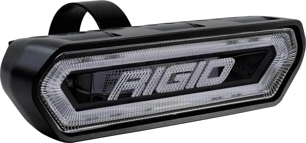 RIGID 28 inch Rear Facing LED Chase Bar with 27 Pre-Programmed Modes And 5 Colors; Black Housing; Race Compliant For Series Requiring Strobing Blue; Amber; Green And Red; Tube Mounts Included product image