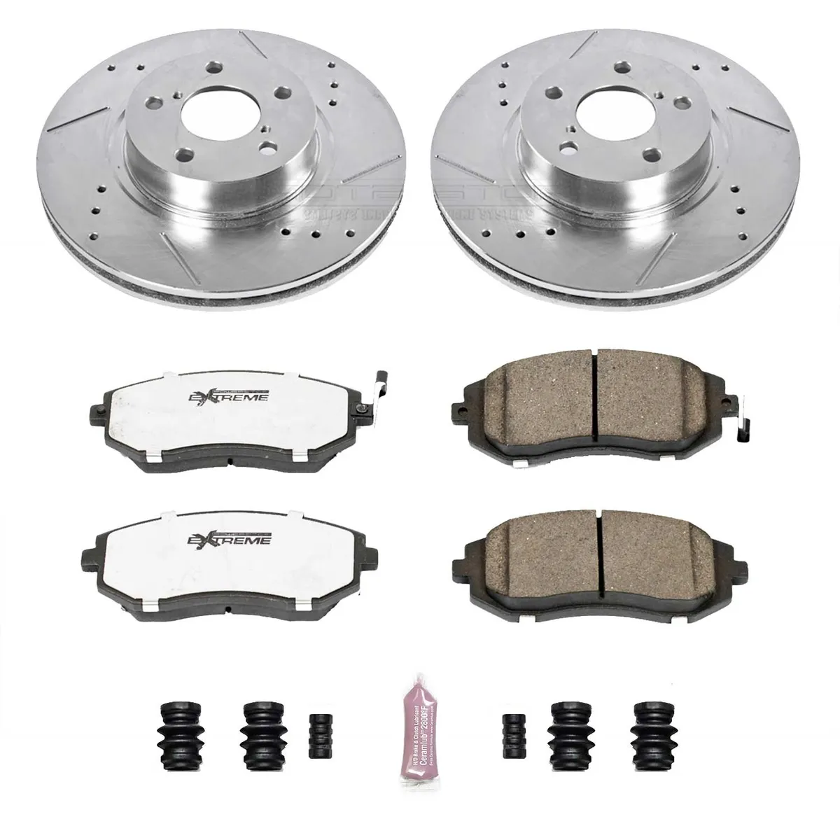 Z26 Street Brake Kit Front 2005-2006 Saab 9-2x 2002-2004 Subaru Impreza Outback 2005-2010 Subaru i product image