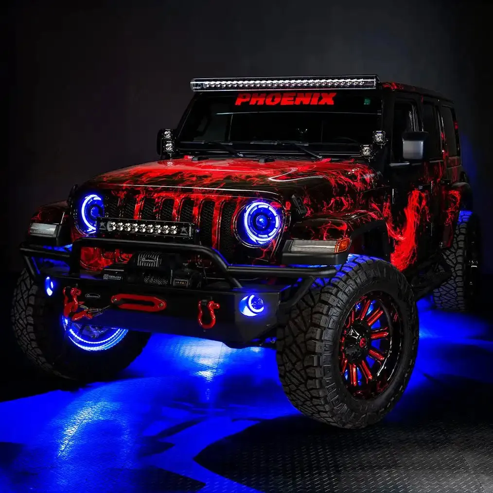 ORACLE Lighting 20W LED Fog Lights for Jeep Wrangler JK/JL & Gladiator JT | High Performance Plug-and-Play product image
