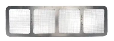 True Performance & Fabrication Nose Screen Lower Raw Aluminum