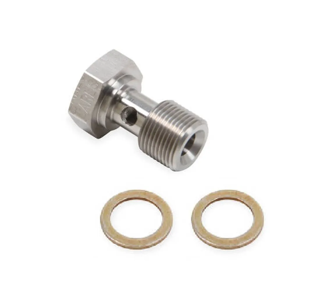 Earl's Performance Banjo Bolt 9/16-24 Stainless Steel