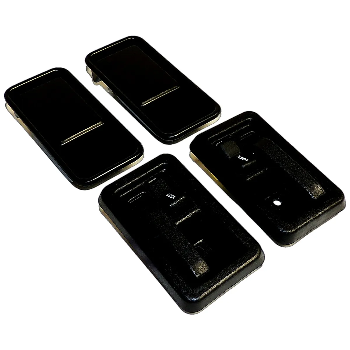 Door Handle Kit; Includes Left/Right Exterior and Interior Door Handles; Door Lock Rod Clips; product image