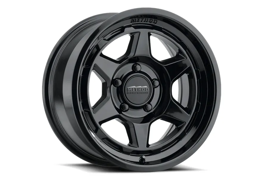 Method Race Wheels 708 Series Bead Grip Wheel, 17x9 5x5 - Gloss Black - JT/JL/JK product image