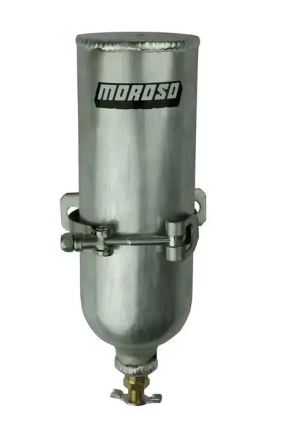 Moroso Tank Coolant Neck Overflow Alum 3.0 Dia x 9.0 Tall