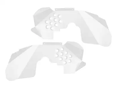 Steinjager Fenders 2007-2018 Inner Front, Fits Falcon Shocks Cloud White