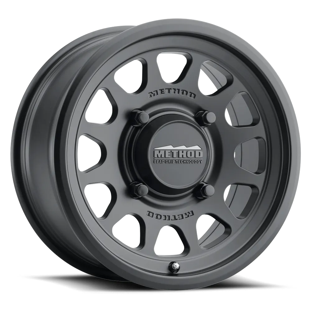 MR414 Bead Grip 15x7 5 2 38mm Offset 6x5.5 78.3mm Centerbore Matte Black product image