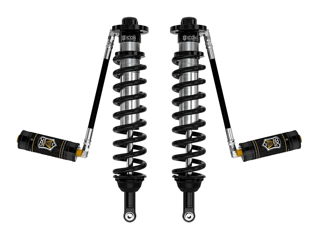 ICON 2005-2023 Toyota Tacoma/2003-2024 Toyota 4Runner/2007-2014 Toyota FJ Cruiser, Front, V.S. 2.5 Series Coilover Kit, Long Travel, Remote Reservoir w/ CDCV, Pair product image