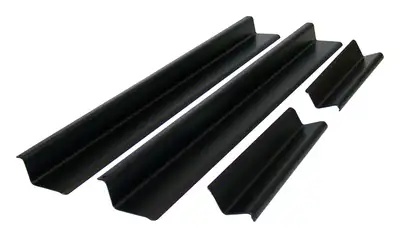 Crown Automotive Jeep Replacement RT Off-Road - Steel Black Entry Guard Set