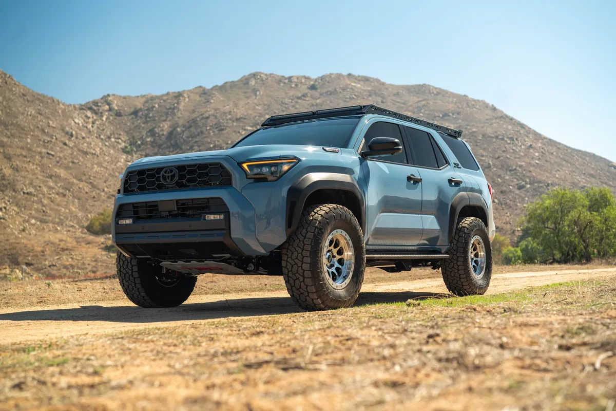 DV8 OFFROAD 2025-2026 4Runner Roof Rack Light Cutout Fairing RRTF3-02L product image