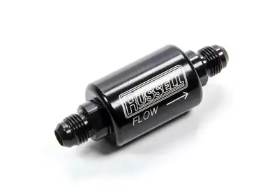 Edelbrock Check Valve 6an Male to 6an Male Black Anodize