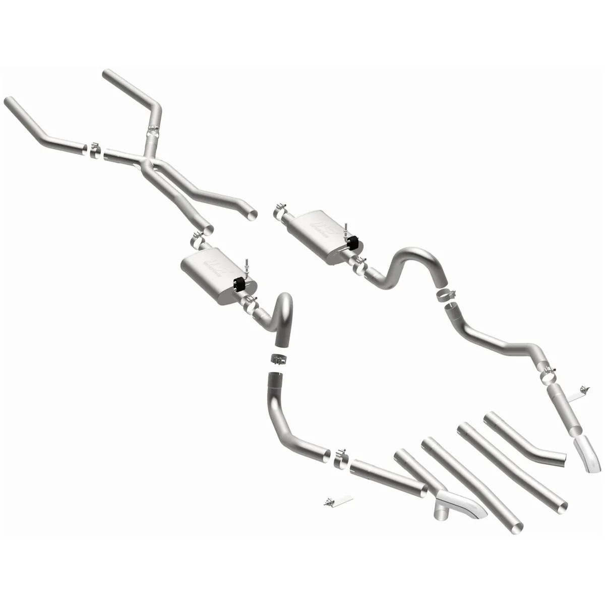 MagnaFlow Exhaust Products 15894 Street Series Stainless Crossmember-Back System product image