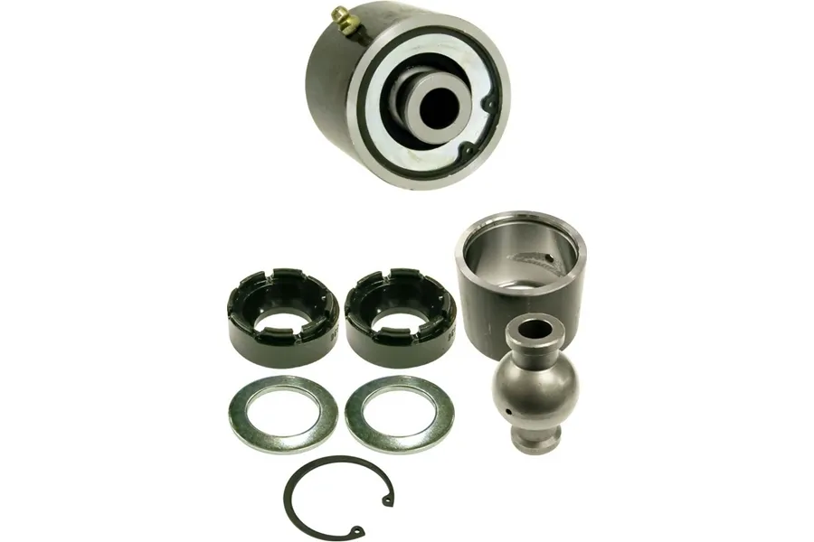 Rock Jock Johnny Joint Rod End 2 1/2 Inch Weld-On 2.625 Inch X .640 Inch Ball Externally Greased RockJock 4X4