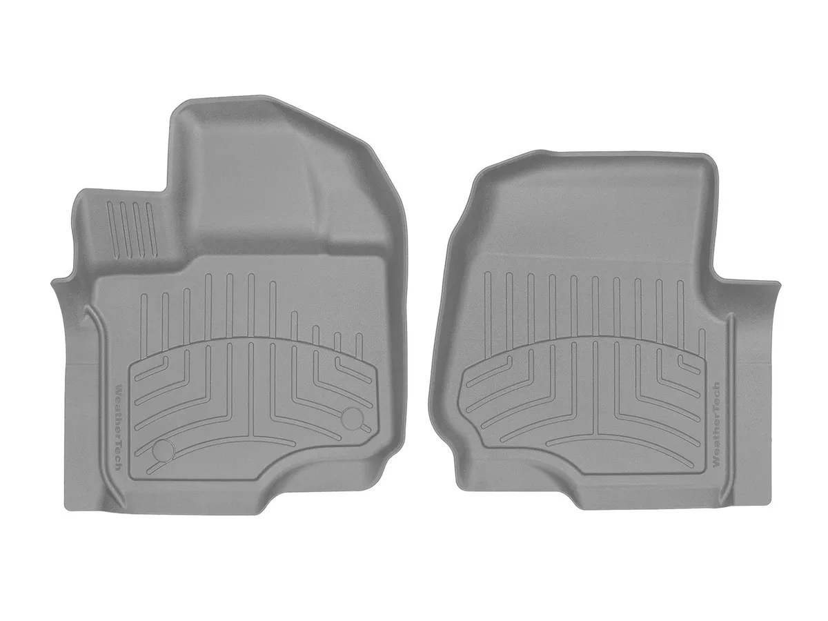 2015 + Ford F-150 SuperCrew and SuperCab Front 3D Floor Mats Grey product image