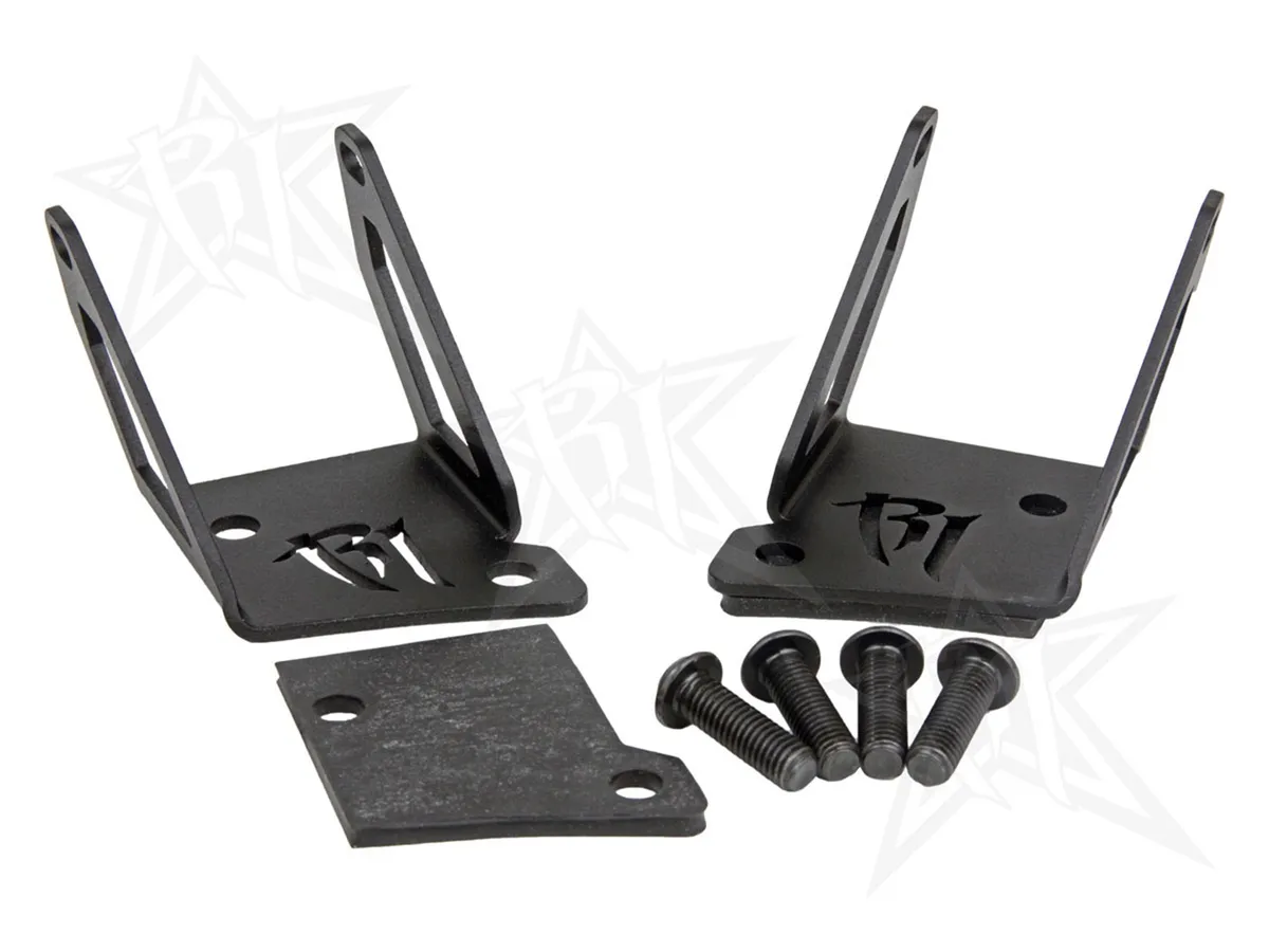 RIGID 2007-2018 Jeep JK A-Pillar Mount Kit; Fits D-Series or Radiance POD Lights product image