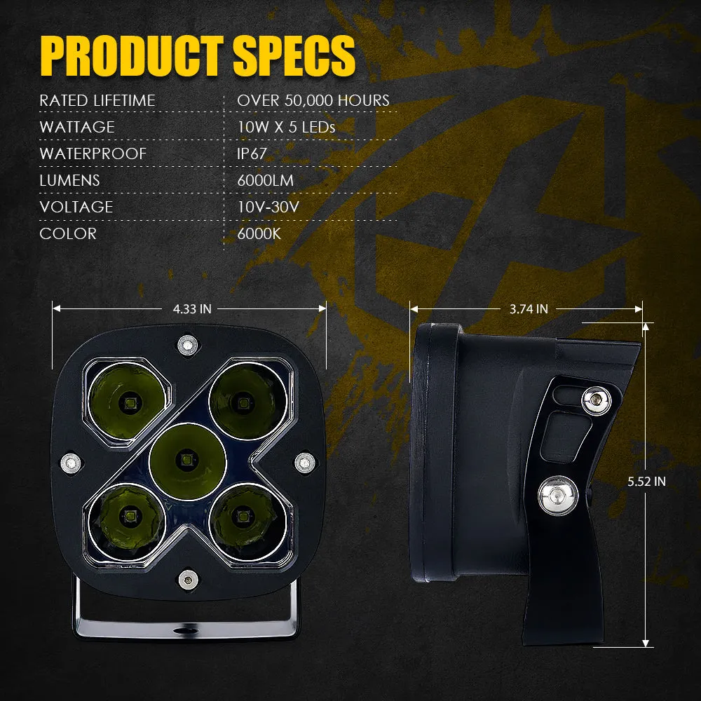 4" LED Light Pods | X-Beam Series product image