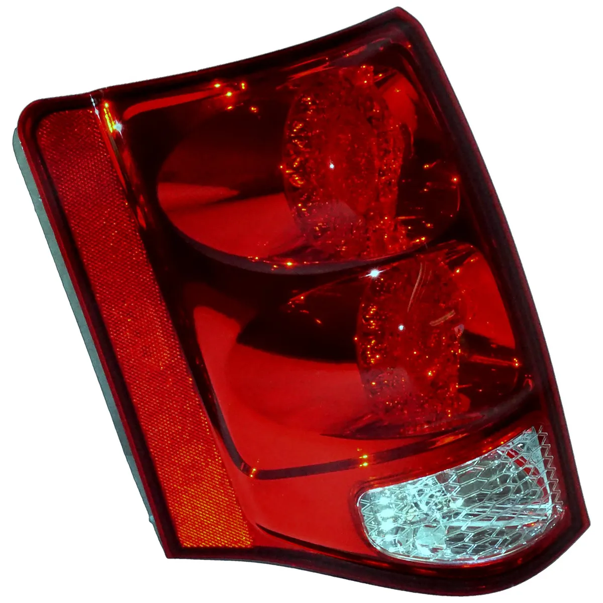 Crown Automotive Jeep Replacement 5182535AD Left Tail Lamp for 2011+ RT Dodge Grand Caravan, Red Plastic product image