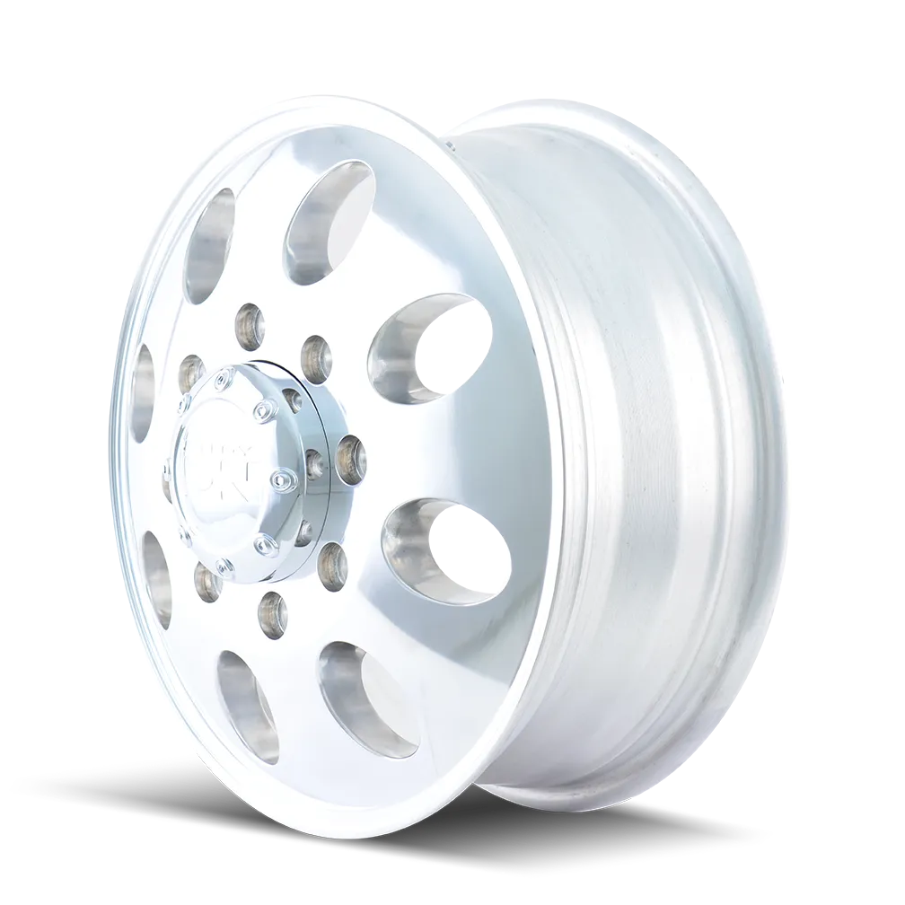 Cast Aluminum Wheels 167 PO 17x6.5 Polished 8 On 165.1 Bolt Pattern 125.3 Offset ION Wheels product image