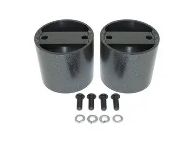 Pacbrake HP10154 4-Inch ALPHA HD Air Suspension Spacer Kit for Single And Double Convoluted Spring Kits