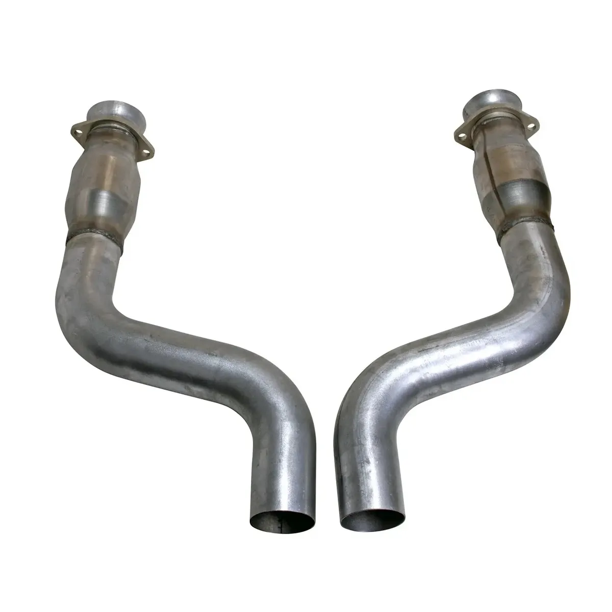 Bbk Performance Parts 40461 2009-2024 Dodge Challenger, Charger 5.7l Hemi 3 Short Mid Pipes W/Converters product image
