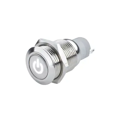 Oracle Lighting 2057-001 - ORACLE Power Symbol On/Off Flush Mount LED Switch
