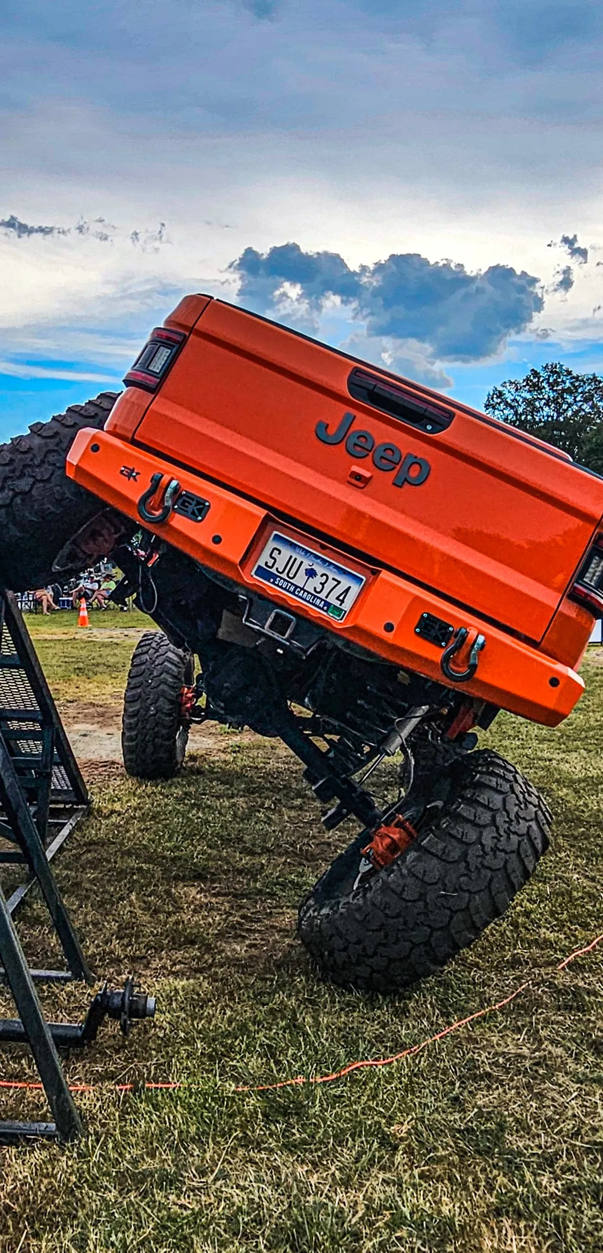 Gauntlet Rear Bumper for 2020+ Jeep Gladiator JT product image