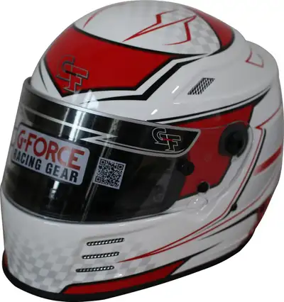 G-FORCE Racing Gear Helmet Revo Graphics XXL Red Sa2020