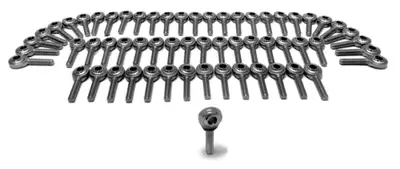 Steinjager Steinjäger Metric Male Rod Ends Steel Housing, PTFE Race M12 x 1.75 LH 60 Pack
