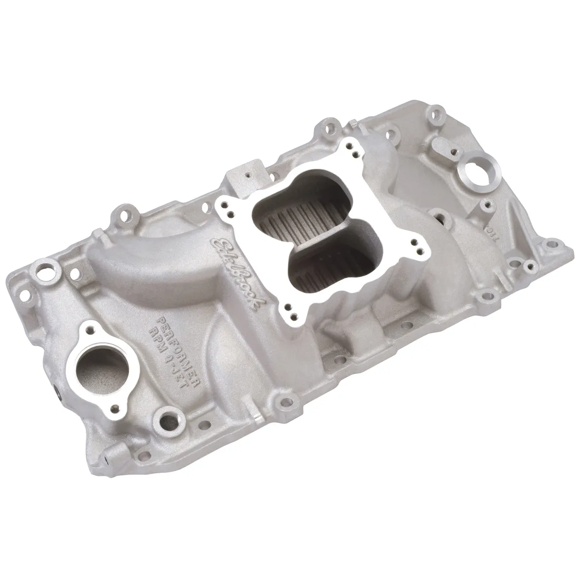Edelbrock 7164 Performer RPM Big Block Chevy Oval Port Q-Jet Intake Manifold product image