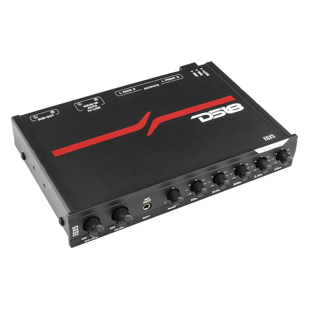 High Volt 5-Band Equalizer with High Level Input product image