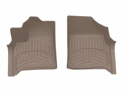 Weathertech WeatherTech 2024 - 2025 Chevrolet Traverse Front FloorLiner HP Tan Bench Seating