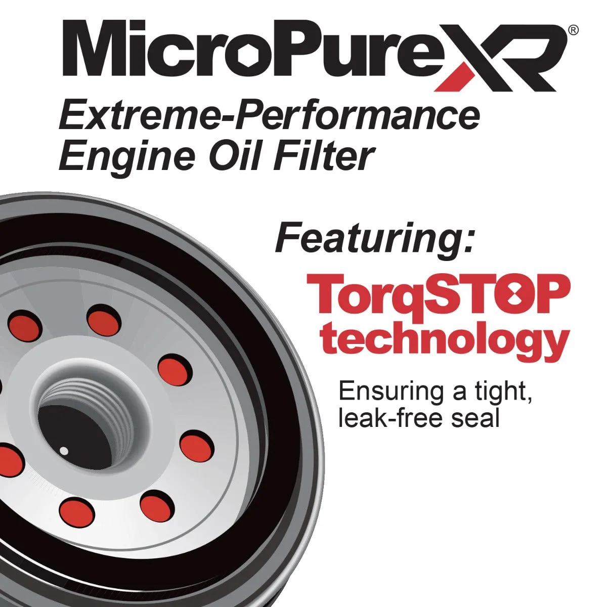 2001-2019 GM 6.6L Duramax Engine Oil Filter MicroPure Extreme-Performance - Featuring TorqSTOP Technology product image