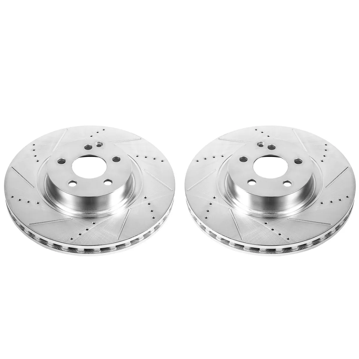 Drilledslotted Rotor Pair Front 2013-07 Mercedes-Benz Cl-Class S-Class product image