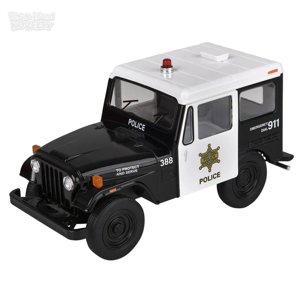 5\" Die-Cast Pull Back 1971 Jeep DJ-5B Police product image