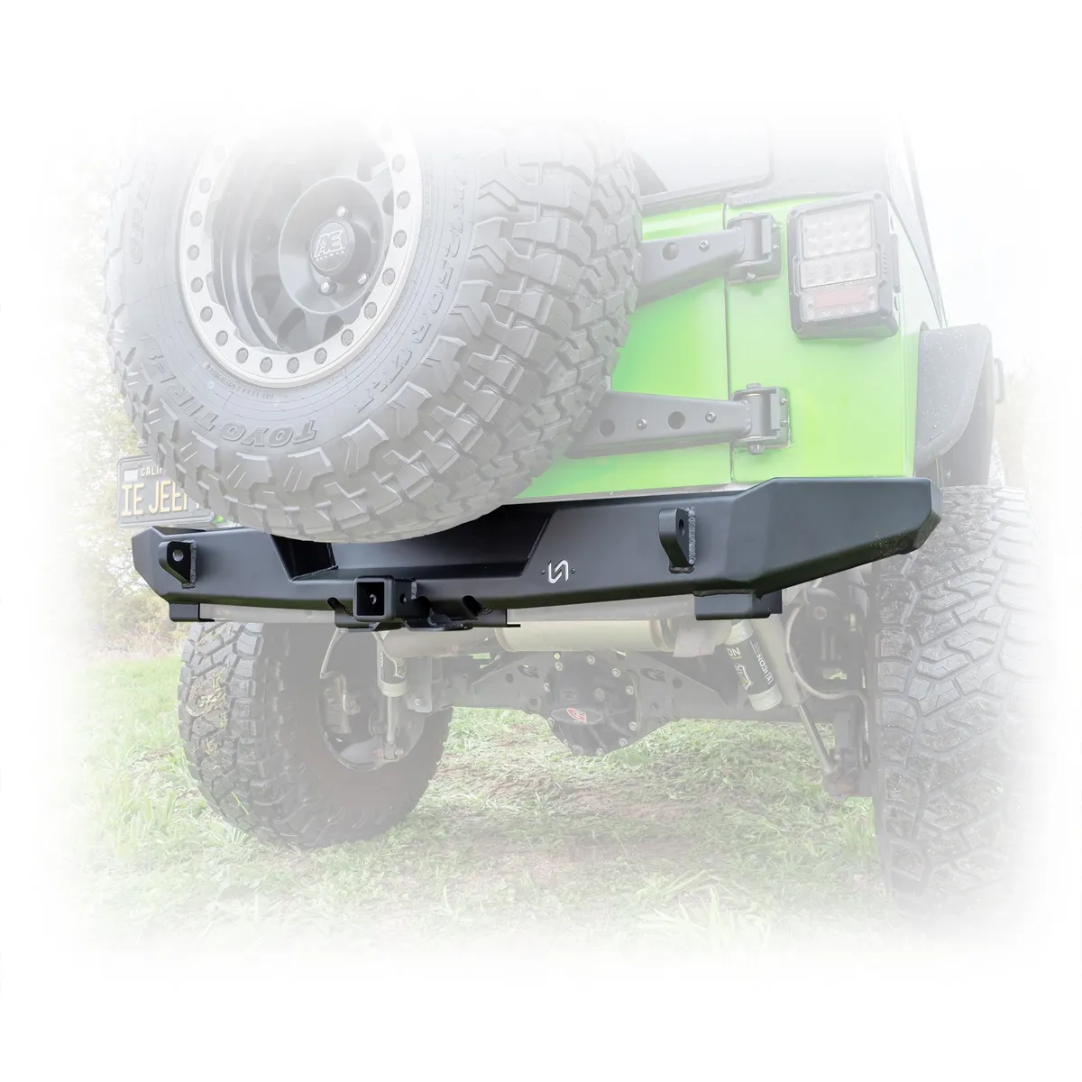 Jeep JK Rear Bumper with Hitch Receiver | 2007–2018 product image