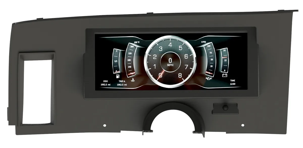 7173 Mustang Invision Digital Instrument Display Dash Panel Color Lcd product image