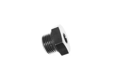 Redhorse Performance 10an ORB Port Plug w/ 1/8NPT Female Port Black