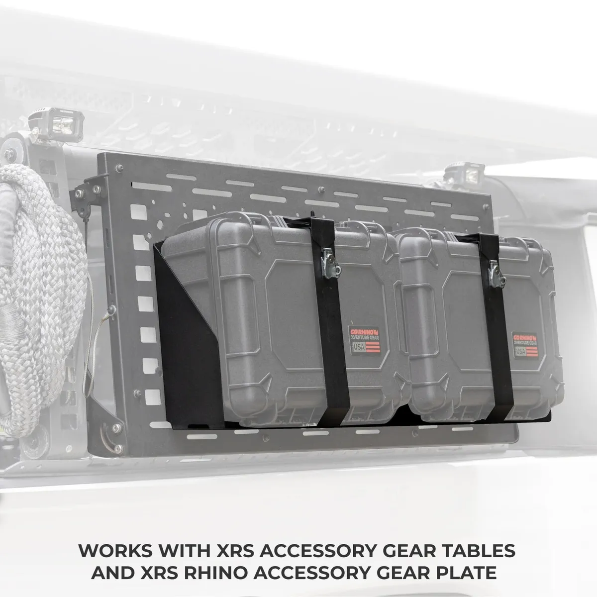 Go Rhino XG181407M - Xventure Grear Hard Case Mount - Medium 18 - Textured Black product image