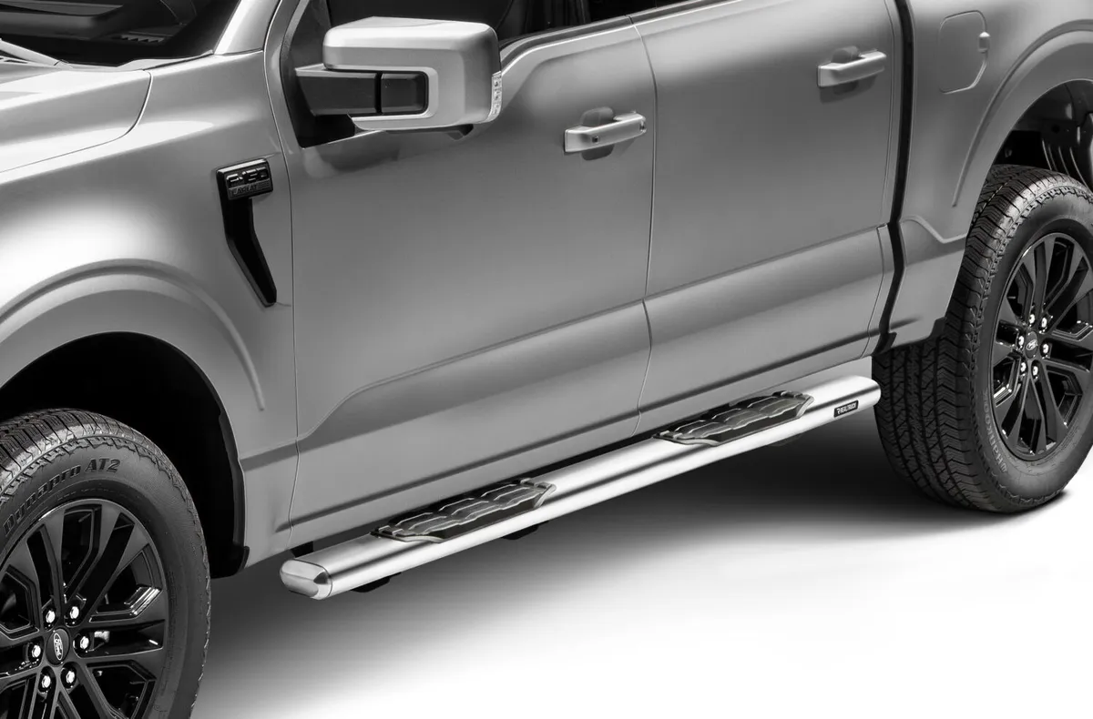 Go Rhino 105415587PS - 5 1000 Series Side Steps with Mounting Brackets Kit - Polished Stainless Steel product image