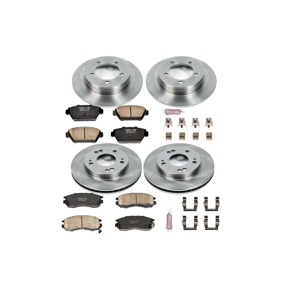 Autospecialty Brake Kit fr 1990-1994 Eagle Talon 2WD 1990-1992 Eagle Talon AWD 1990-1994 Mitsu Eclip product image
