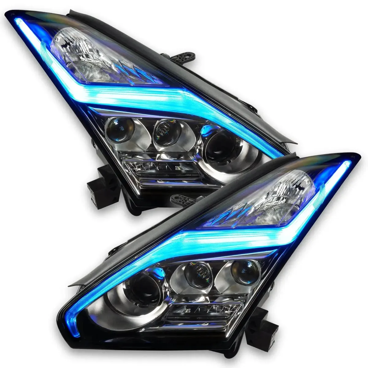 Oracle Lighting 2015-2024 Nissan Gt-R Colorshift "lightning Bolt" Rgb+w Headlight DRL Upgrade Kit product image