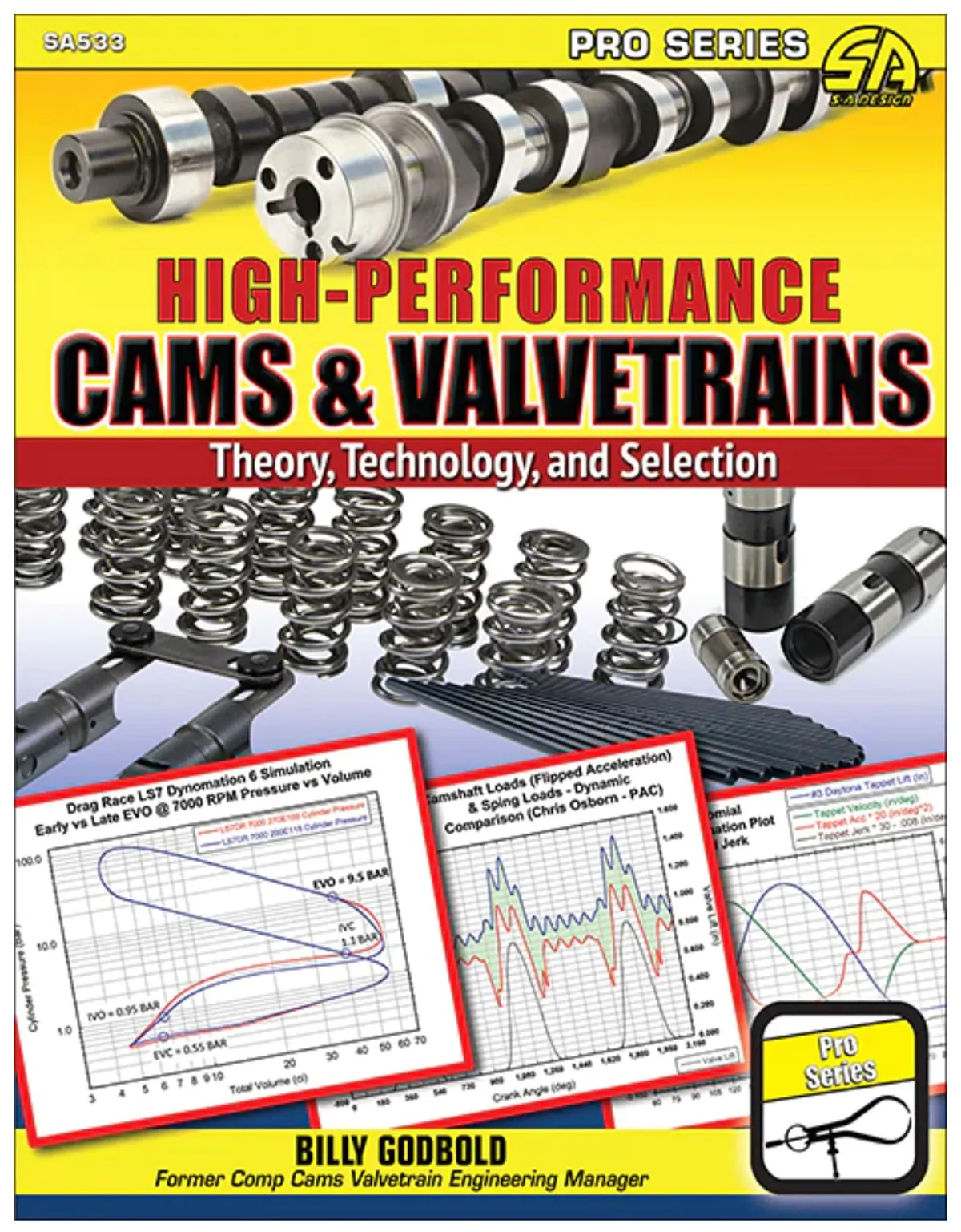 SA Design Books High-Performance Cams & Valvetrains: Theory, Technology, and Selection
