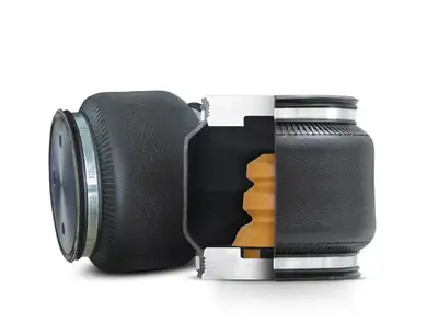 Pacbrake Hp10311-J Alpha HD Pro Rear Air Suspension Single Convoluted For 2005-2023 Tacoma/Prerunner