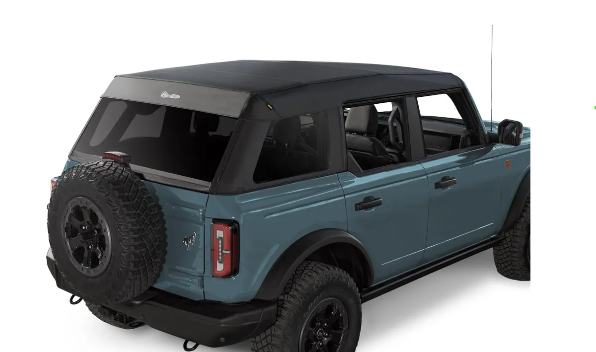 Bestop Trektop Slantback Soft Top - Black Diamond - Bronco 4dr 2021+ product image
